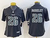 Women's Philadelphia Eagles #26 Saquon Barkley Black Fashion Vapor Untouchable Limited Stitched Jersey Dzhi,baseball caps,new era cap wholesale,wholesale hats